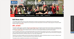 Desktop Screenshot of eflinsurance.com.au