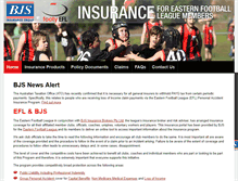 Tablet Screenshot of eflinsurance.com.au
